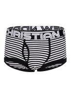 �����-������� "Almost Naked Fly Stripe Boxer - Black/White Stripes" 