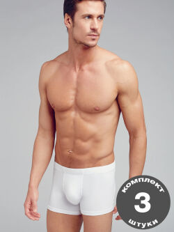 �����-������� "25002513 Cotton Plus Trunk 3 Pack - White" (�������� 3 ��.) 