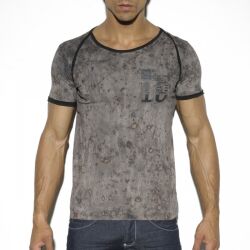 �������� "18 Print Dye T-Shirt - Brown" 