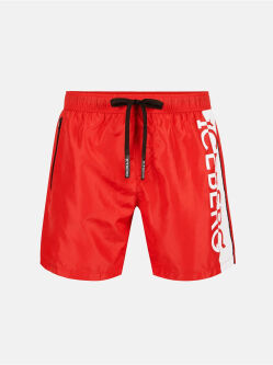 ������-����� "Vertical Logo Medium Boardshort - Red" 