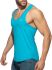 �����-���������� "U-Neck Cotton Tank Top - Turquoise" 