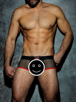 �����-������� "Fetish Mesh Short Boxer - Red" 