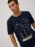 �������� "90509 T-Shirt with Boat Printed Marino" 