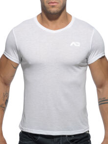 �������� "Basic V-Neck T-Shirt - White" 