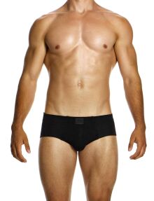 �����-����� "Bamboo Wide Briefs - Black" 