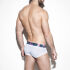 �����-����� "Flowery Waistband Briefs - White" 
