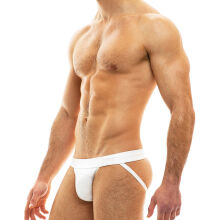 �����-����� "Leather Jockstrap White" 