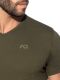 �������� "Basic V-Neck T-Shirt - Khaki" 
