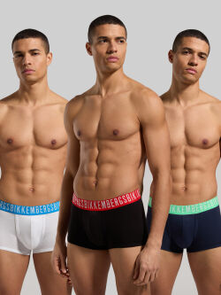 �����-������� "Fashion Cotton - 3-Pack Men's Trunks Assorted Color" (�������� 3 ��.) 