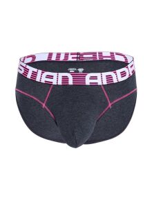 �����-����� "Almost Naked Hang-Free Briefs - Charcoal" 