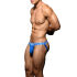 �����-����� "Almost Naked Hang-Free Cotton Jock - Electric Blue" 