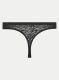 �����-������� "Free Cut Lace Thong Black" 