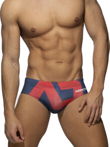 ������-����� "Extra-Large AD Logo Briefs - Navy" 