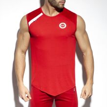 �����-���������� "Fit V Non Sleeves Tank Top - Red" 