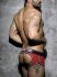 �����-����� "Double Piping Bottomless Boxer - Red" 