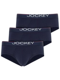 �����-����� "17352483 Cotton Stretch Briefs 3 Pack - Blue" (�������� 3 ��) 