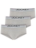 �����-����� "17352483 Cotton Stretch Briefs 3 Pack - Heather Grey" (�������� 3 ��) 
