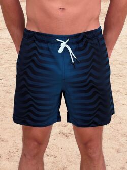 ������-����� "Waves Medium Boardshort - Black" 