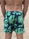 ������-����� "Leaves Medium Boardshort - Navy" 