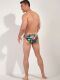 ������-����� "Peacock Swim Briefs - Navy Print" 